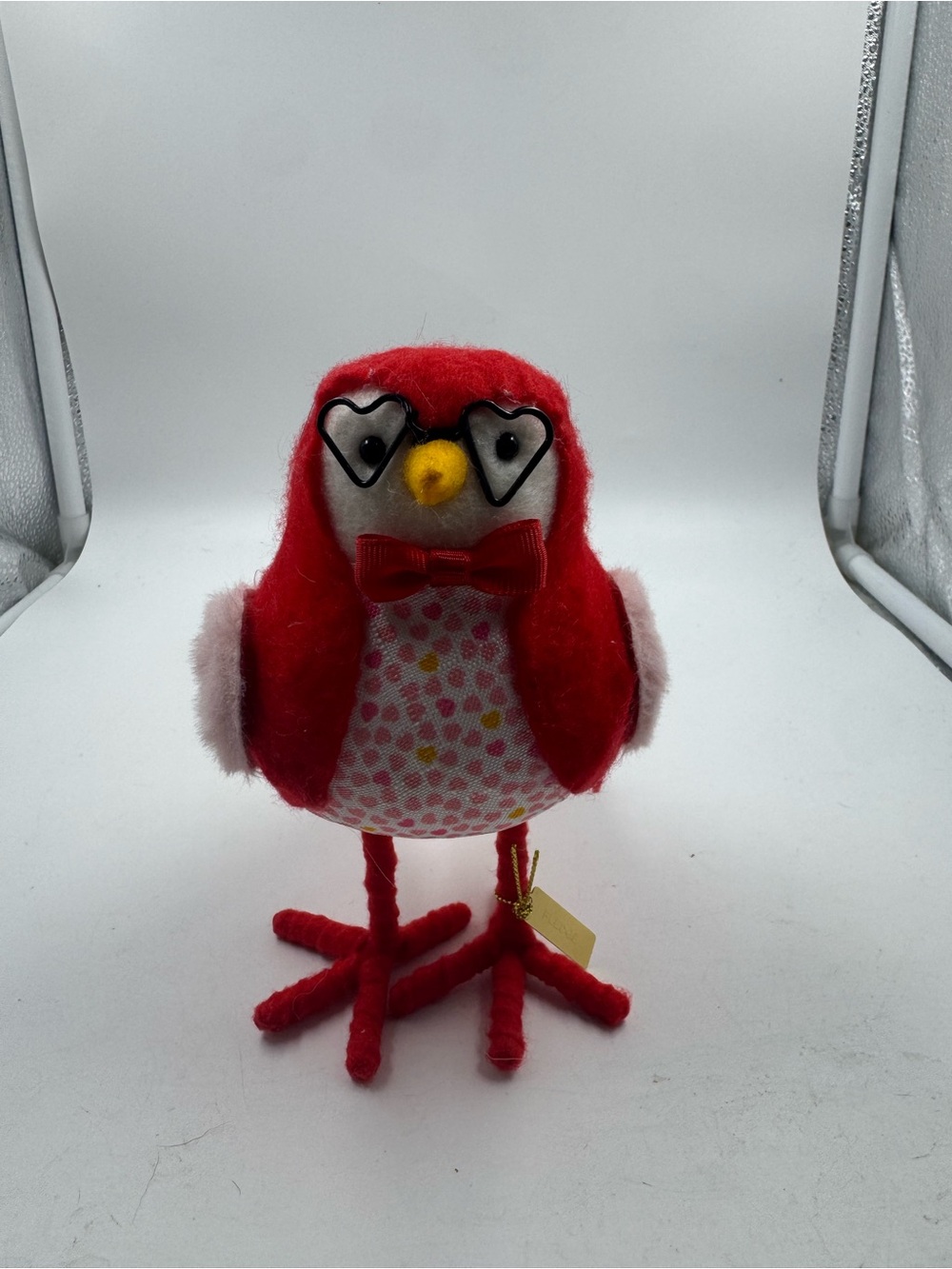 Target Spritz Featherly Friends 2023 Fledge Valentine's Day Fabric Bird